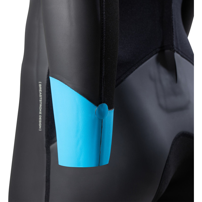 2024 Zone3 Mens Aspect Breaststroke Swim Wetsuit WS23MAPT101 - Black / Blue